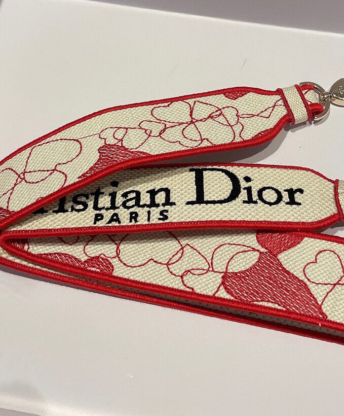 Christian Dior Medium Lady D lite Bag Red